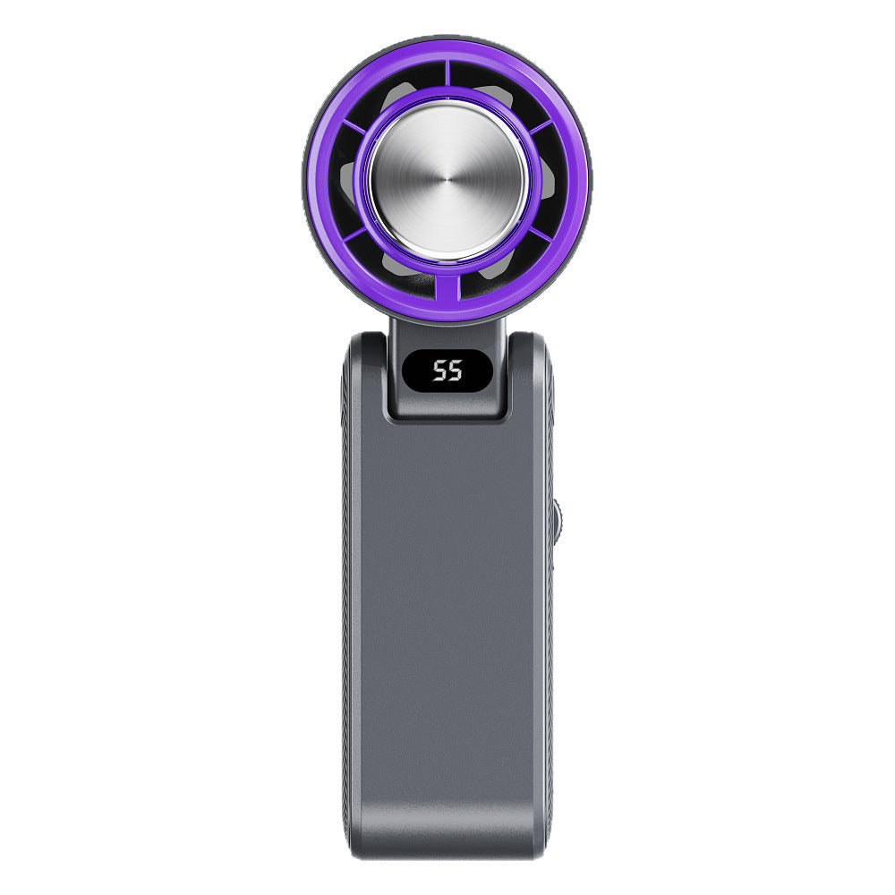 Portable Turbo Cooling Fan -Rechargeable Handheld & Desktop Fan